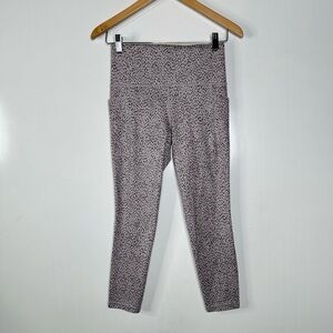 Athleta Salutation Stash Pocket II Printed 7/8 Tight Leggings Size Small